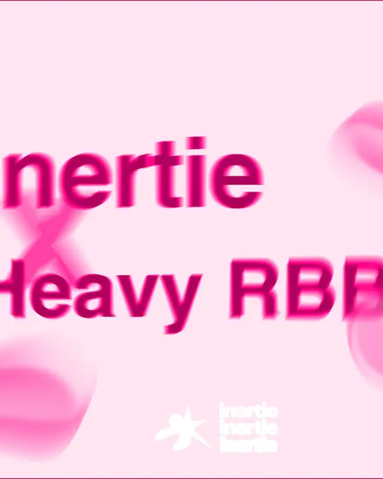 Affiche officielle de Inertie X Heavy Rbb 2 (La Loge, Angers, France, 30 septembre 2026)